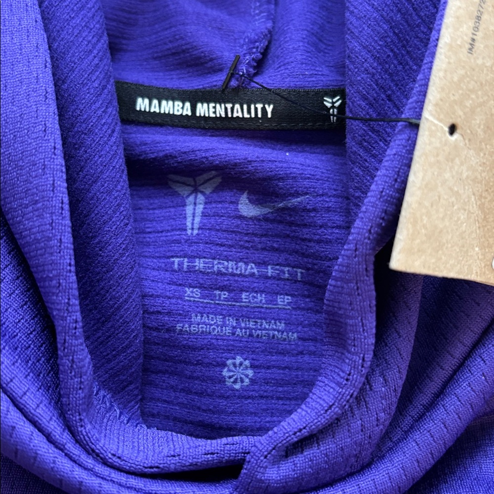 Nike Kobe Kids Purple and Yellow Hoodie size extra small new tags - Picture 9 of 16
